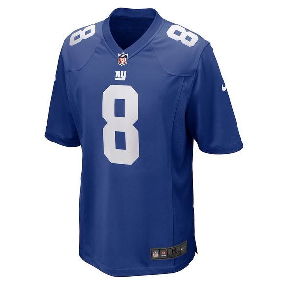 BNWT Men's Nike Daniel Jones Royal New York Giants Game Jersey Size XL - Picture 3 of 11